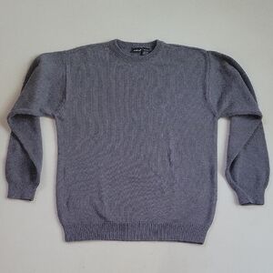 Northcrest Men's Heather Gray Crewneck Sweater